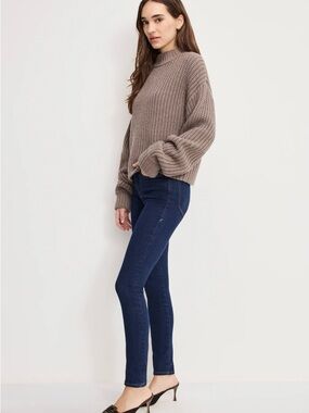 Good American good legs High-Rise Dark Blue Skinny Jeans